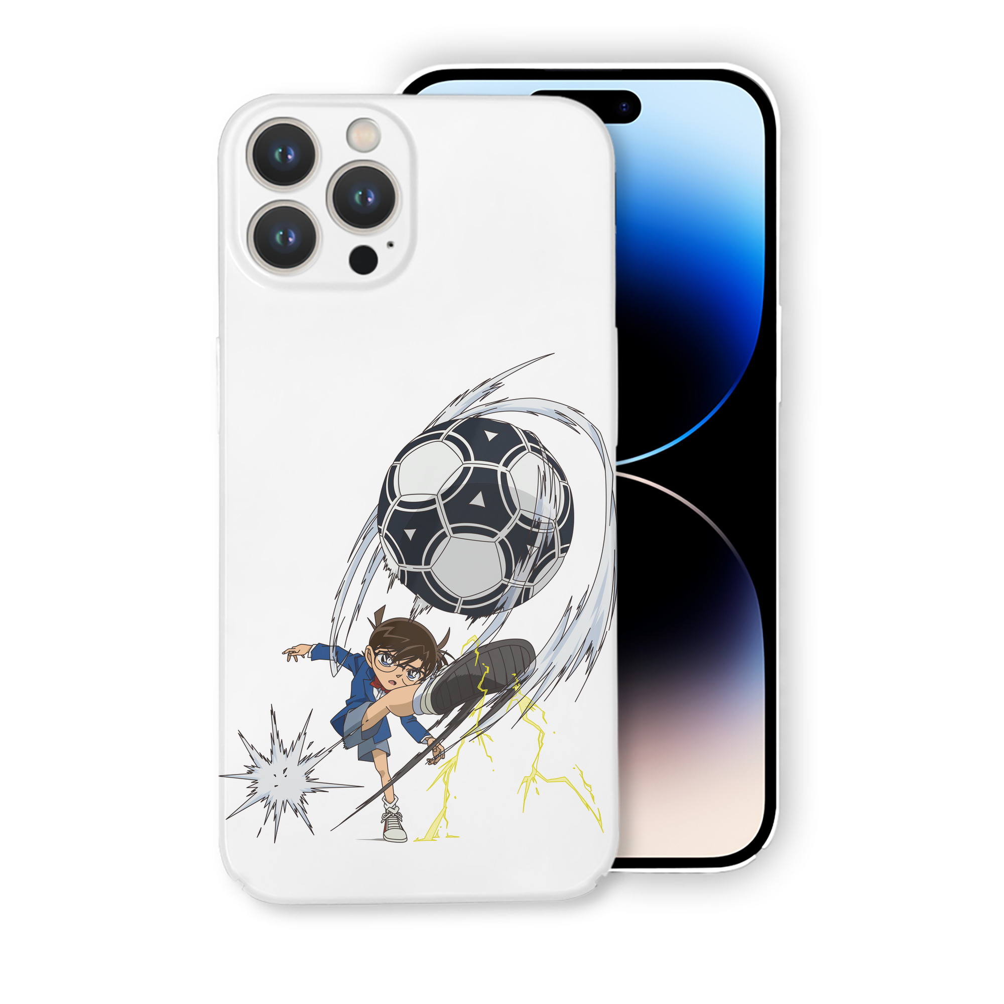 （画像用） 名探偵コナン 江戸川 コナン Detective Conan Conan Edogawa 【iPhone 14シリーズ対応】ハードケース